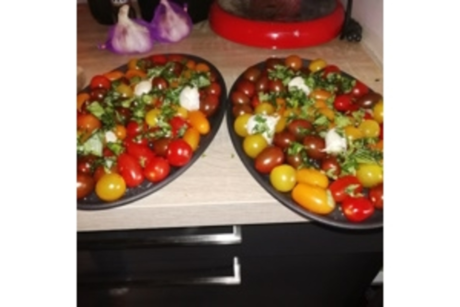 Recette maison - Tomates braisées dans le Morso Forno