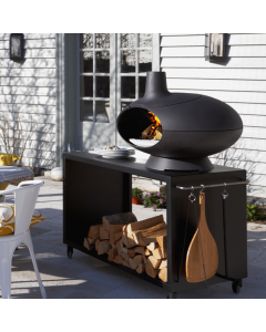 Morso Forno Garden - outdoor pizza oven and grill with table 120cm