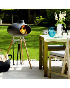Outdoor pizza oven