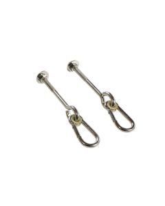 Swing hooks with carabiner - 2 pieces