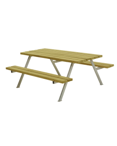 Picnic Table ALPHA - 177cm - Pressure treated pine wood