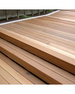 Decking boards hardwood Red Balau - Bangkirai 28x145mm