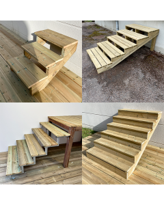 Deck stairs configurator