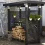 Pergola CUBIC dubbel hoekprofiel voor houten palen van 9x9cm thumbnail