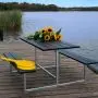 Tavolo da picnic per bambini legno autoclave nero thumbnail