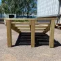 Stützpfosten für Außentreppe 5 Stufen 9x9x85cm thumbnail