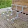 Pack 3x steel deck stair stringer 3 steps - h51cm - with option to install countersteps thumbnail