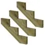 Set van 3 stuks: Trapbalk 3 treden geïmpregneerd hout voor tuintrap thumbnail