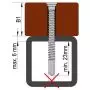 CABRI Decking screw - Stepped head - 5,5 x 45 mm - 240pcs thumbnail