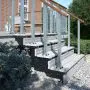 3er Set Stahl Treppenwange 4 Stufen - Option für Setzstufen-Höhe 68cm thumbnail