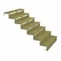 Steel deck stair stringer 7 steps - h119cm - with option to install countersteps thumbnail