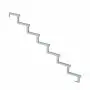 Steel deck stair stringer 7 steps - h119cm - with option to install countersteps thumbnail
