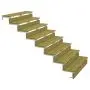 Limon acier galvanisé 8 marches – H 136cm – 1 pièce - Option contremarches thumbnail