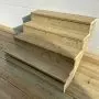 Escalera Exterior Madera A71cm 4 peldaños P29cm T120cm +Contrahuella thumbnail