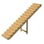 Scala esterna BERLIN, 15 gradini, Altezza 258cm, L 80cm, , con alzate thumbnail