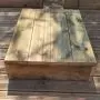 Opstapje - tuintrap trede stapelbaar - 4 planken breedte 140cm H17cm thumbnail