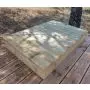 Opstapje - tuintrap trede stapelbaar - 4 planken breedte 140cm H17cm thumbnail