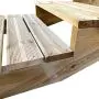 MADRID Außentreppe Holz XL 3 Stufen extra tief Höhe 42cm Breite 120cm thumbnail