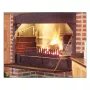 Illustration du porte buches en fonte 50cm dans un Braai thumbnail