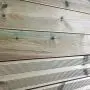 Gartentreppe Holz H71cm 4 Stufen, Breite 60cm, MIT Setzstufen thumbnail
