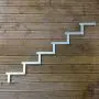 Stahl Treppenwange 6 Stufen - Option für Setzstufen-Höhe 102cm thumbnail