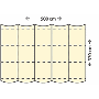 Coolfit Faltsonnensegel 370x500cm Farbe: anthrazit thumbnail