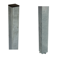 Paletto di recinzione in acciaio post quadrato 45x45x1860mm per il casting in calcestruzzo