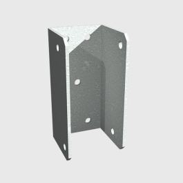 Steel mounting bracket for Deck stair stringer