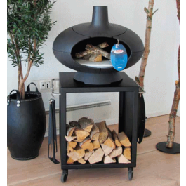 Morso Forno Terra - outdoor pizza, grill and wood oven with table 60cm