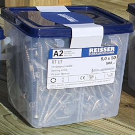 Decking screws stainless steel 5x50mm - Reisser RT UT A2 - 500pcs