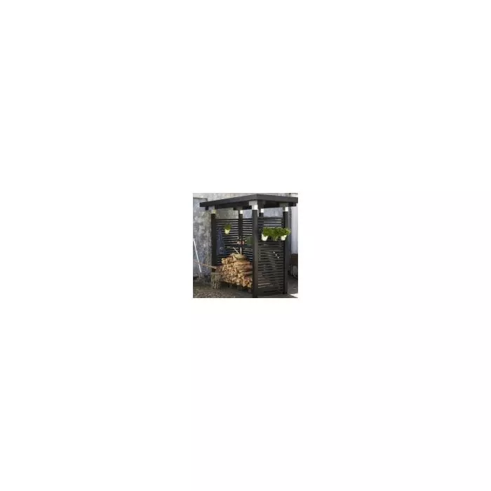 Pergola CUBIC dubbel hoekprofiel voor houten palen van 9x9cm
