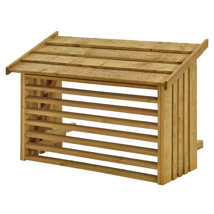 Omkasting airco buitenunit 96x56x57cm geïmpregneerd hout - Naturel Omkasting airco buitenunit 96x56x57cm geïmpregneerd hout - Naturel
