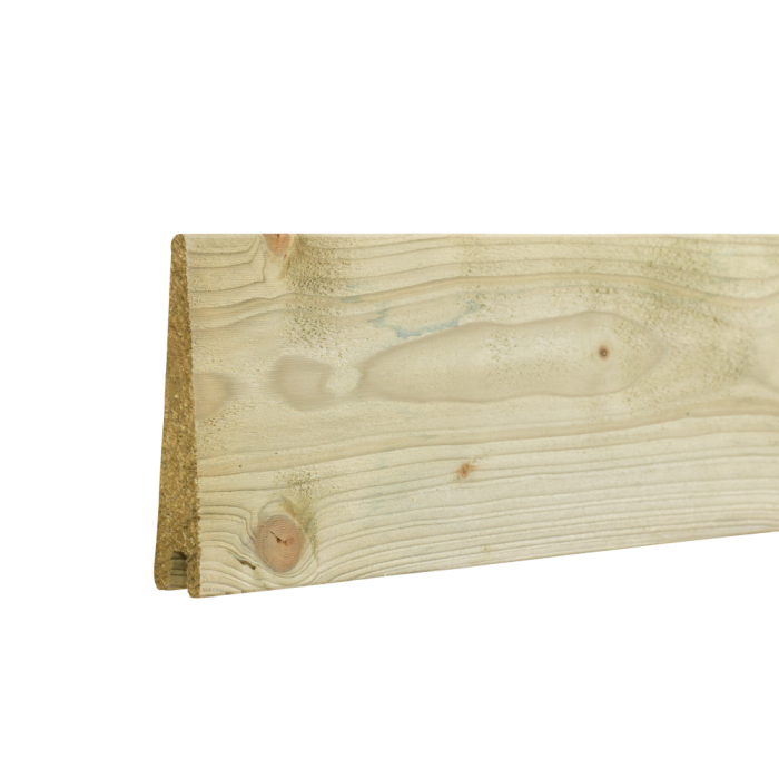 Wooden fence board for KLINK Garden fence - Natural - 177x14cm