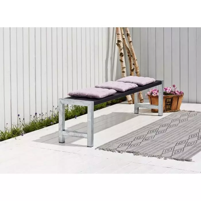 Banc extérieur Plank 3 pers (176cm) - Différents bois et coloris
