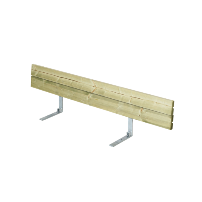 Dossier bois 166cm pour banc Planken autoclave naturel