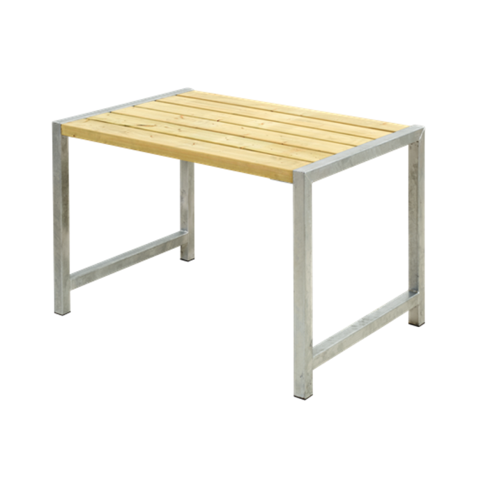 Table de jardin Cafe 4pers - Bois autoclave - pin naturel