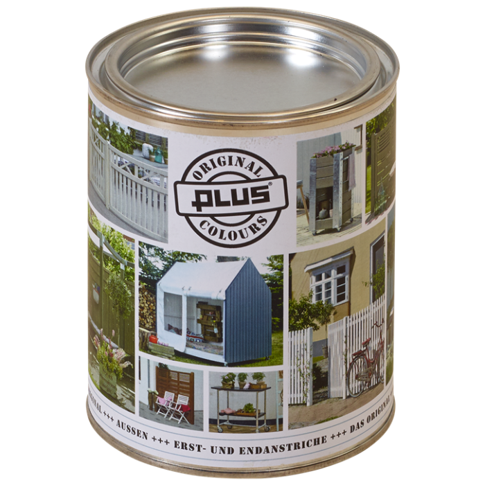 Lasure bois exterieur couleur gris vert - pot de 750ml