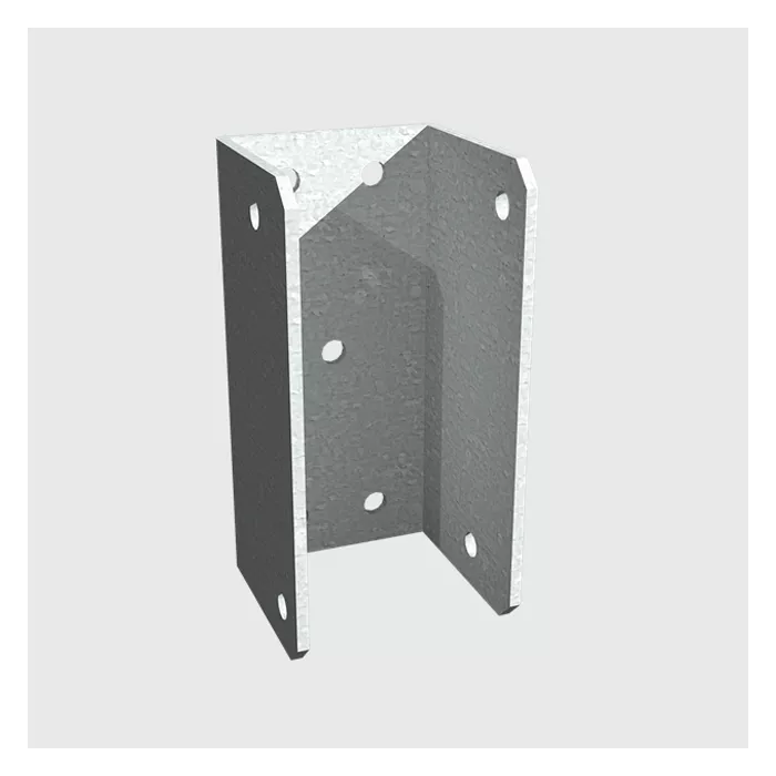 Steel mounting bracket for Deck stair stringer Steel mounting bracket for Deck stair stringer