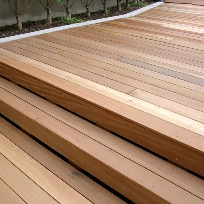 Lame terrasse bois exotique Red Balau Bangkirai 28x145 ASR l100cm
