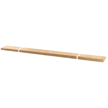1 Lame-planche-marche en bois Mélèze de Sibérie - 120 cm - Type A