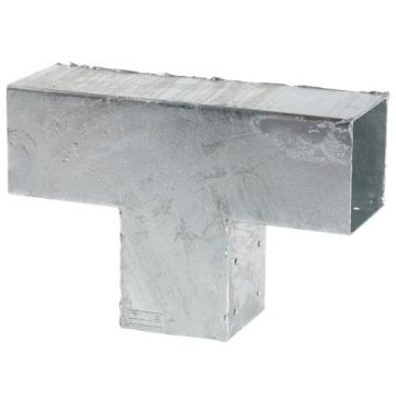 Pergola CUBIC T-bracket for 9x9cm - hot dip galvanized steel