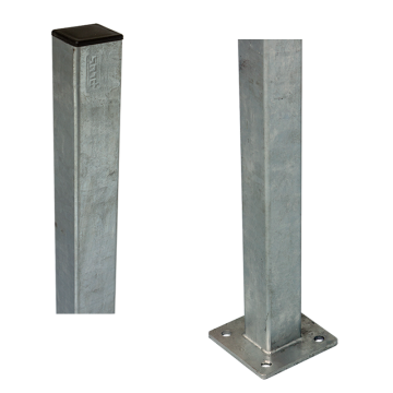 Steel post 45x45mm for deck railing