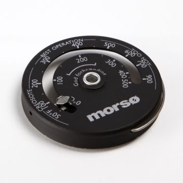 Thermomètre aimanté de gaz Morso pour conduite de fumée