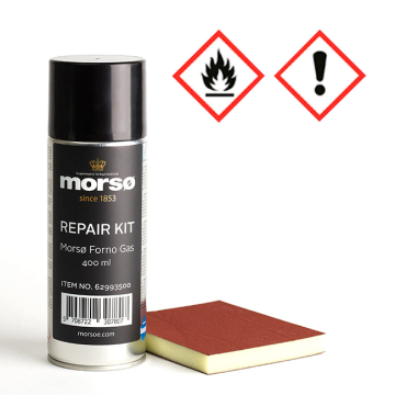 Morso Onderhoudsset voor gasbarbecues - 400ml spuitverf en spons