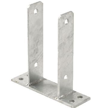Steel Pole Base - for 9x9cm poles
