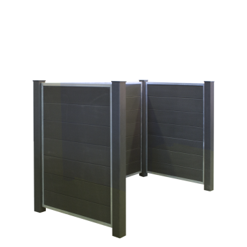 FUTURA Wheelie Bin storage 196x106x133cm