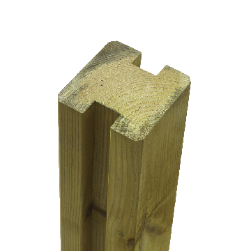 Fence post H 9x9cm various lengths and colors
