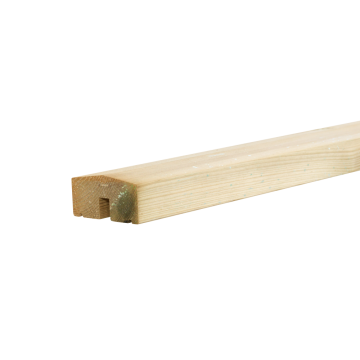 Klink Medio Recintion Capping Rail 174 cm - naturale