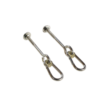 Swing hooks with carabiner - 2 pieces