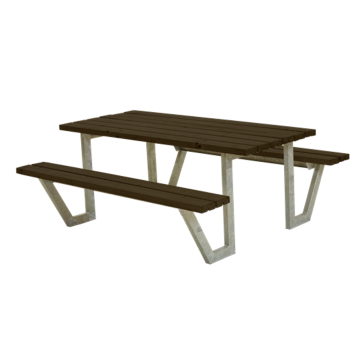 Picnic table WEGA - pressure treated wood black